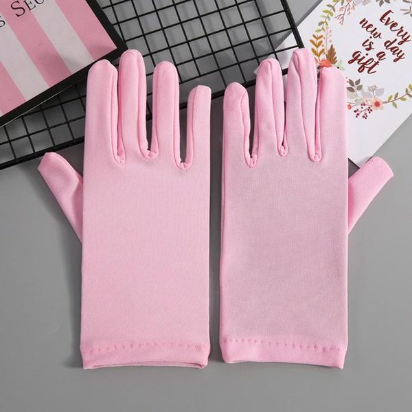 size short green pink blue spandex gloves classic women banquet wrist length yellow gloves for party wedding st211 h qylmla, White
size short green pink blue spandex gloves classic women banquet wrist length yellow gloves for party wedding st211 h qylmla, White