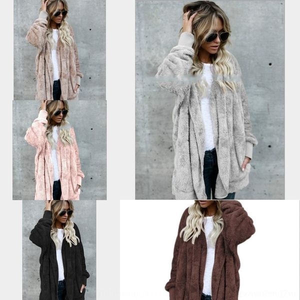 tnbqa 2020 autumn winter warm fur wool and wool warm coat mid-length anti-fur wear two-sided coat hersp, Black
tnbqa 2020 autumn winter warm fur wool and wool warm coat mid-length anti-fur wear two-sided coat hersp, Black
