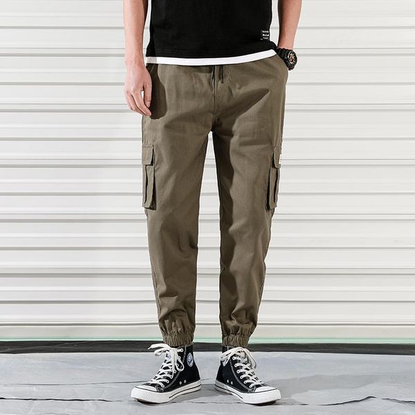 men's pants nice spring summer men multi-pocket elastic waist harem pant hip hop casual loose joggers male, Black
men's pants nice spring summer men multi-pocket elastic waist harem pant hip hop casual loose joggers male, Black
