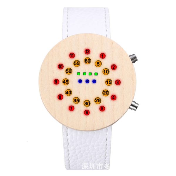 simple wooden watch woodwatch leisure student trend led electronic watch, Slivery;brown
simple wooden watch woodwatch leisure student trend led electronic watch, Slivery;brown