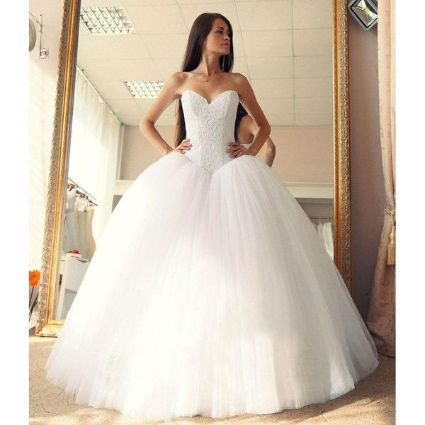 gothic fancy lace ball gown wedding dresses sweetheart sleeveless lace-up back bridal gowns ivory wedding gowns v33, White
gothic fancy lace ball gown wedding dresses sweetheart sleeveless lace-up back bridal gowns ivory wedding gowns v33, White