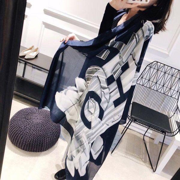 tm37 women silk scarf soft solid female cape shawl ladies beach wrap femme fashion scarf, Blue;gray
tm37 women silk scarf soft solid female cape shawl ladies beach wrap femme fashion scarf, Blue;gray