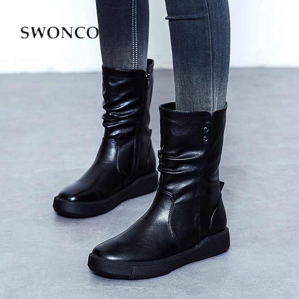 swonco waterproof snow boots women black casual shoes fur 2020 new winter female mid calf tall martin boots for women vintage
swonco waterproof snow boots women black casual shoes fur 2020 new winter female mid calf tall martin boots for women vintage