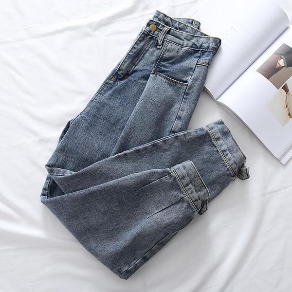 vintage high waist jeans women denim harem pants loose large size mom jeans streetwear boyfriend for women clothes q23991, Blue
vintage high waist jeans women denim harem pants loose large size mom jeans streetwear boyfriend for women clothes q23991, Blue