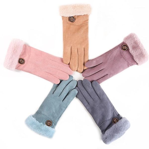 five fingers gloves women touch screen suede glove winter double layer furry mittens warm snowflake embroidery outdoor fashionable gloves1, Blue;gray
five fingers gloves women touch screen suede glove winter double layer furry mittens warm snowflake embroidery outdoor fashionable gloves1, Blue;gray