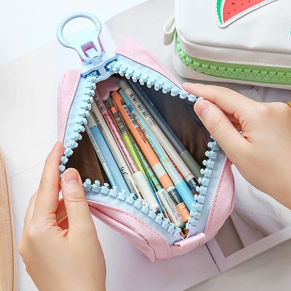 big zipper fruit pencil bag lemon pineapple canvas school pencil case stationery organizer storage bags for pens office a66281
big zipper fruit pencil bag lemon pineapple canvas school pencil case stationery organizer storage bags for pens office a66281
