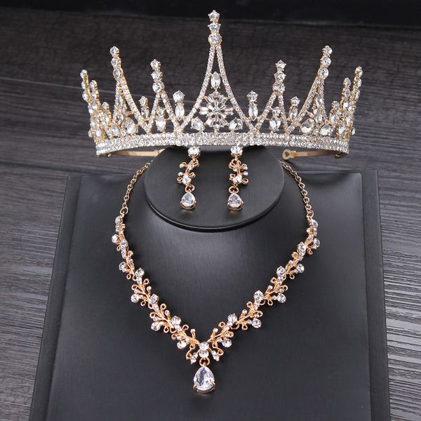 iwedding set bridal hair headdress new atmosphere white dress accessories baroque crown girl, Silver
iwedding set bridal hair headdress new atmosphere white dress accessories baroque crown girl, Silver