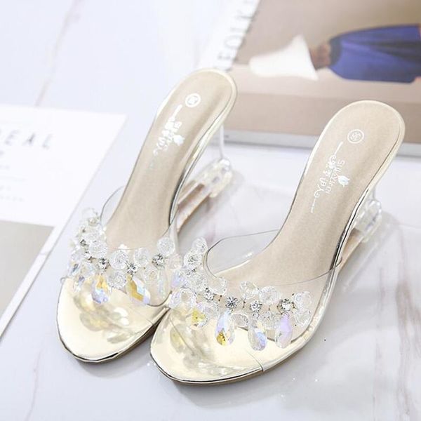 yeeloca female slippers womens shoes slides ultra-high-heeled 8.5cm flower wedges crystal transparent wedding sandals size 34-43 t200411, Black
yeeloca female slippers womens shoes slides ultra-high-heeled 8.5cm flower wedges crystal transparent wedding sandals size 34-43 t200411, Black