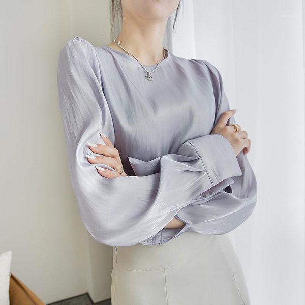 spring autumn long sleeve elegant chiffon shirt purple gray vintage blouse pullover office ladies shirt female casual1, White
spring autumn long sleeve elegant chiffon shirt purple gray vintage blouse pullover office ladies shirt female casual1, White