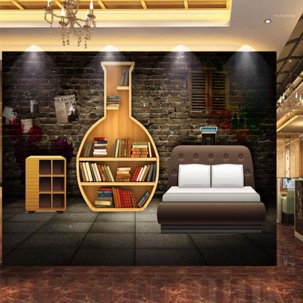 wallpapers dropship custom po wallpaper bookcase retro striped wall background mural study library bookstore papel de parede1
wallpapers dropship custom po wallpaper bookcase retro striped wall background mural study library bookstore papel de parede1