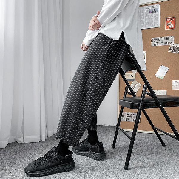 trousers 2021 male spring new straight pants striped cropped campus youth size m-5xl xx0y, Black
trousers 2021 male spring new straight pants striped cropped campus youth size m-5xl xx0y, Black