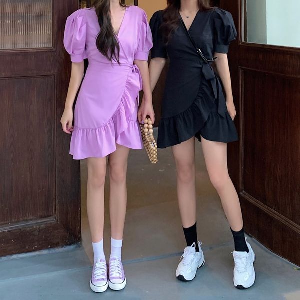 2020 summer new v-neck french small number ruffle waist closing temperament 2020 summer dress new v-neck french small number ruffle dress wa, Black;gray
2020 summer new v-neck french small number ruffle waist closing temperament 2020 summer dress new v-neck french small number ruffle dress wa, Black;gray