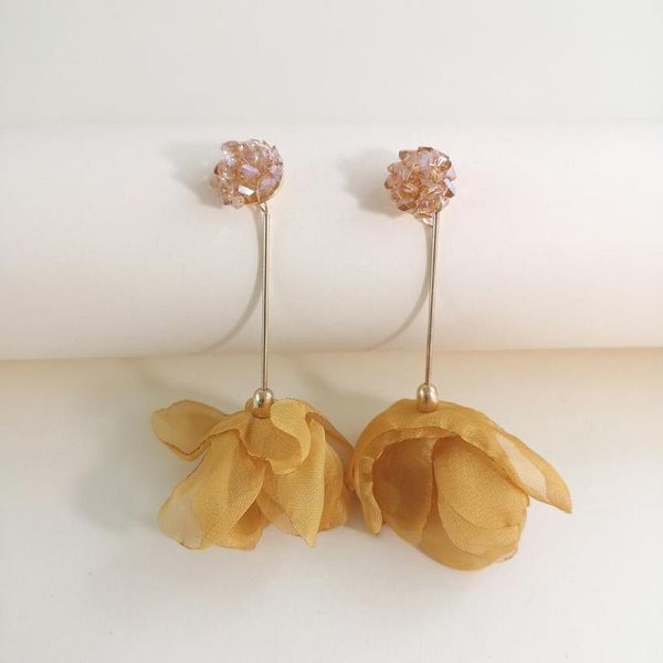 Juran Yellow Yarn Long Earrings For Women Korean Style Charm Elegant Party Dangle Earrings Summer Beach Jewelry Bijoux1, Silver
Juran Yellow Yarn Long Earrings For Women Korean Style Charm Elegant Party Dangle Earrings Summer Beach Jewelry Bijoux1, Silver