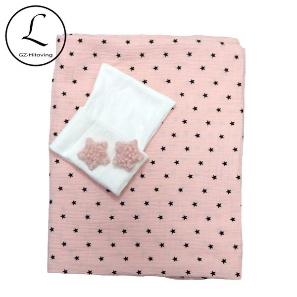 0-3 month nebworn baby blankets hat set soft baby girls receiving swaddle blanket muslin cotton fabric 4 layer dropshipping y201009
0-3 month nebworn baby blankets hat set soft baby girls receiving swaddle blanket muslin cotton fabric 4 layer dropshipping y201009