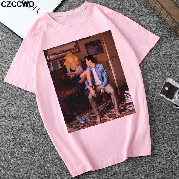 czccwd women clothes 2019 fashion t shirt ulzzang harajuku prince princess tshirt leisure streetwear hipster female t-shirt, White
czccwd women clothes 2019 fashion t shirt ulzzang harajuku prince princess tshirt leisure streetwear hipster female t-shirt, White