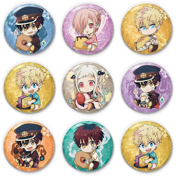 toilet-bound hanako-kun badges enamel pins ladies initial women brooch round pendant wedding anime couples metal elegant broches1, Gray
toilet-bound hanako-kun badges enamel pins ladies initial women brooch round pendant wedding anime couples metal elegant broches1, Gray