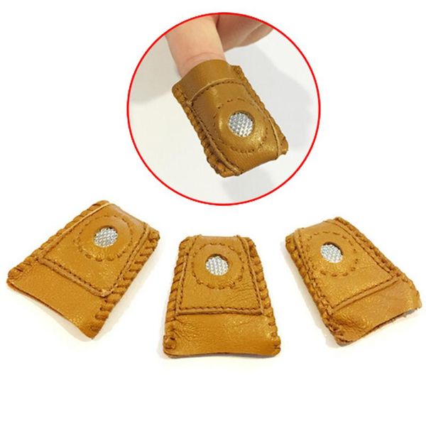 1pc leather thimble sewing craft tools handmade patchwork thimble finger protector with metal tip hand needlework accessory, Black
1pc leather thimble sewing craft tools handmade patchwork thimble finger protector with metal tip hand needlework accessory, Black