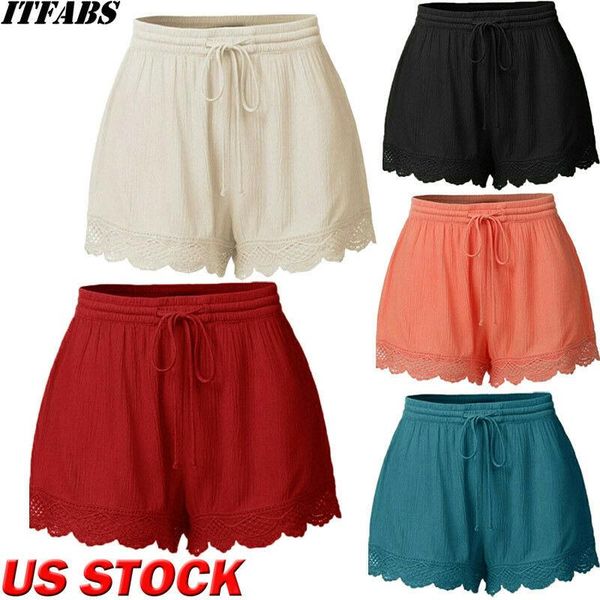 berets plus size summer women casual beach shorts ladies sports cotton pants, Blue;gray
berets plus size summer women casual beach shorts ladies sports cotton pants, Blue;gray