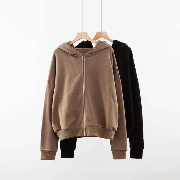 uhxf1 1969-19 korean and winter autumn style loose zipper color plain long sweater sleeve zipper solid hooded sweater n5mlu, Black
uhxf1 1969-19 korean and winter autumn style loose zipper color plain long sweater sleeve zipper solid hooded sweater n5mlu, Black