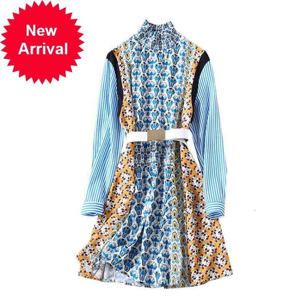 luxury 2021 new brand design party clothes blue summer printed elegant neck long sleeve dress waist high 7qxo, Black;gray
luxury 2021 new brand design party clothes blue summer printed elegant neck long sleeve dress waist high 7qxo, Black;gray