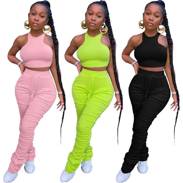 2020 solid color women sport two piece set tracksuit off shoulder crop trousers jogger suit outfits matching set, Gray
2020 solid color women sport two piece set tracksuit off shoulder crop trousers jogger suit outfits matching set, Gray