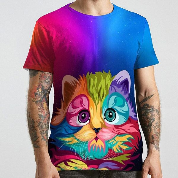 men's tee t shirt 3d print cat graphic prints animal plus size round neck casual daily print short sleeve basic designer big and tall, White;black
men's tee t shirt 3d print cat graphic prints animal plus size round neck casual daily print short sleeve basic designer big and tall, White;black