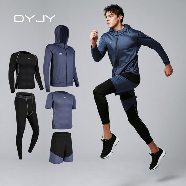 dyjy 5 шт. / комплект мужской трексуит тренер одежда мужская сжатие спортивная одежда одежда фитнес бегущий беговые костюмы тренировки трени, Gray
dyjy 5 шт. / комплект мужской трексуит тренер одежда мужская сжатие спортивная одежда одежда фитнес бегущий беговые костюмы тренировки трени, Gray