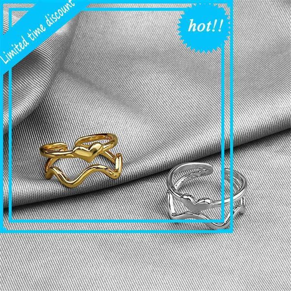 jewelry korean temperament design heart-shaped opening indifference hollow out gold ring, Golden;silver
jewelry korean temperament design heart-shaped opening indifference hollow out gold ring, Golden;silver