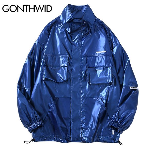 multi-pockets windbreaker bomber jackets streetwear hip hop casual full zip up cargo coats mens fashion outerwear, Black;brown
multi-pockets windbreaker bomber jackets streetwear hip hop casual full zip up cargo coats mens fashion outerwear, Black;brown