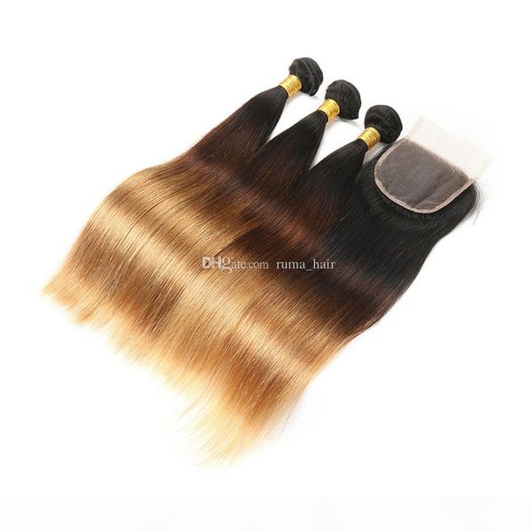 1b 4 27 human hair weaves with lace closure silk straight hair bundles with lace closure malaysian virgin human hair extensions, Black;brown
1b 4 27 human hair weaves with lace closure silk straight hair bundles with lace closure malaysian virgin human hair extensions, Black;brown