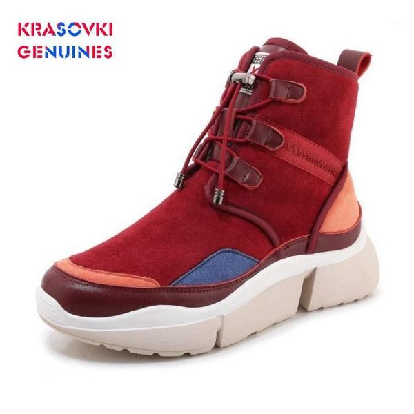 krasovki genuines women boots sneakers high ankle booties shoes color shoes plush fur warm boots womens winter1, Black
krasovki genuines women boots sneakers high ankle booties shoes color shoes plush fur warm boots womens winter1, Black