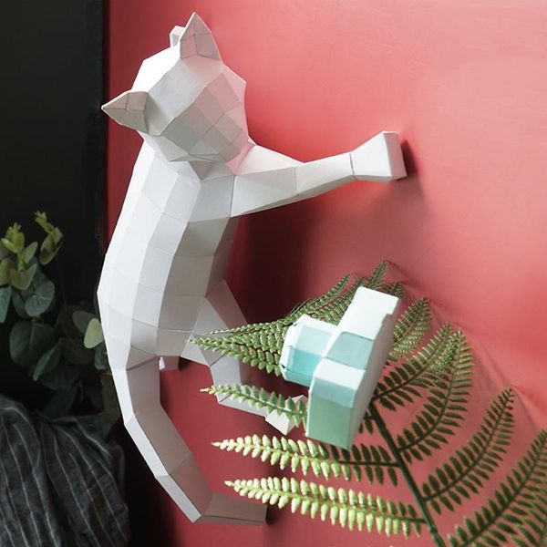 hooks & rails cat model -3d stereo diy wall decoration handmade creative hanging 2021 home hanging#t2
hooks & rails cat model -3d stereo diy wall decoration handmade creative hanging 2021 home hanging#t2