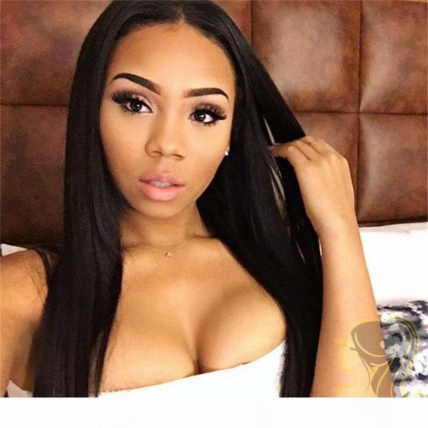 for black women glueless full lace brazilian human hair wigs silky straight lace front long wigs bleached knots 130% density, Black;brown
for black women glueless full lace brazilian human hair wigs silky straight lace front long wigs bleached knots 130% density, Black;brown