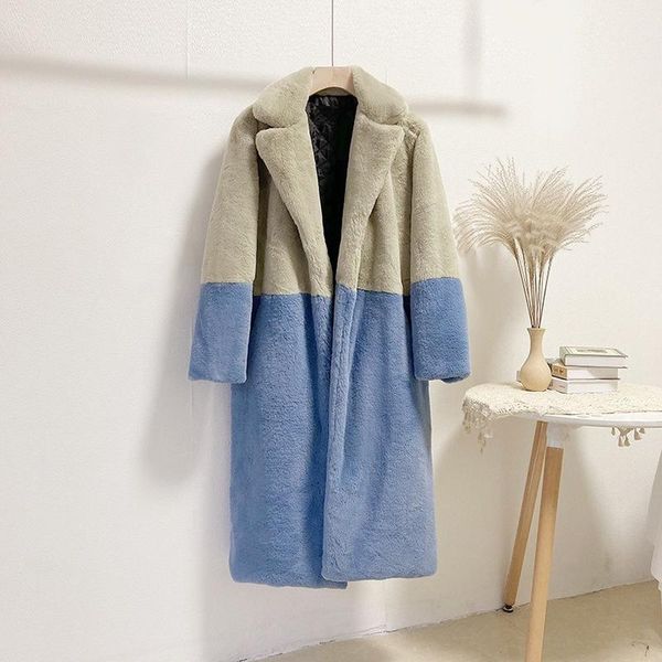 2021 winter women thick warm plus size female plush coats luxury long fur coat faux fur coat lapel overcoat, Black
2021 winter women thick warm plus size female plush coats luxury long fur coat faux fur coat lapel overcoat, Black