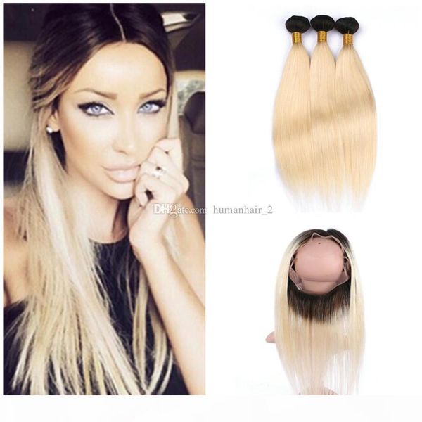 dark root blonde straight hair with 360 lace frontal ombre pre plucked 360 full lace frontals with straight human hair bundles, Black;brown
dark root blonde straight hair with 360 lace frontal ombre pre plucked 360 full lace frontals with straight human hair bundles, Black;brown