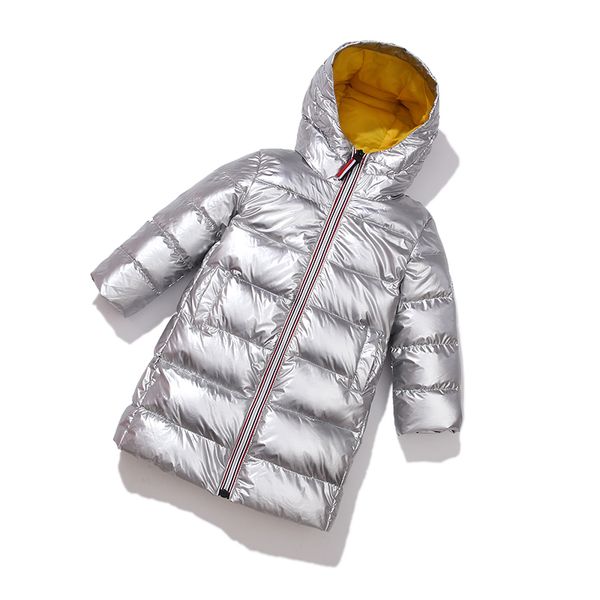 new small man children's down jacket medium length baby girl's thickened over the knee korean boy's silver coat foreign style, Blue;gray
new small man children's down jacket medium length baby girl's thickened over the knee korean boy's silver coat foreign style, Blue;gray