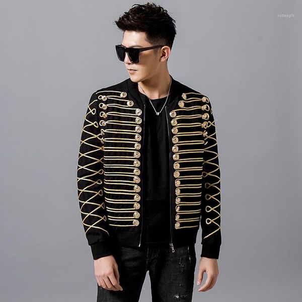 gold fashion luxury black embroidery suit jacket dress performance man men's host stage nightclub male singer suit jacket1, White;black
gold fashion luxury black embroidery suit jacket dress performance man men's host stage nightclub male singer suit jacket1, White;black