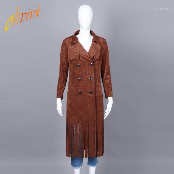 women's trench coats women clothes 2021 lady winter styles brown fleece double buttons up long sleeves jacket with tassels1, Tan;black
women's trench coats women clothes 2021 lady winter styles brown fleece double buttons up long sleeves jacket with tassels1, Tan;black