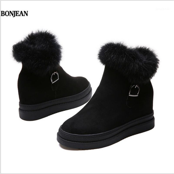 boots bonjean snow women 2021 autumn and winter wild short tube cotton korean casual flat fur1, Black
boots bonjean snow women 2021 autumn and winter wild short tube cotton korean casual flat fur1, Black