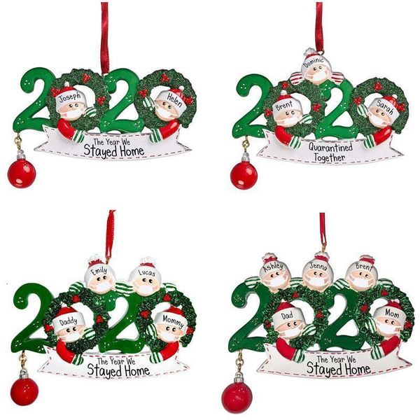 2020 quarantine christmas ornament christmas tree pendent decoration gift family of ornament with resin party gift
2020 quarantine christmas ornament christmas tree pendent decoration gift family of ornament with resin party gift