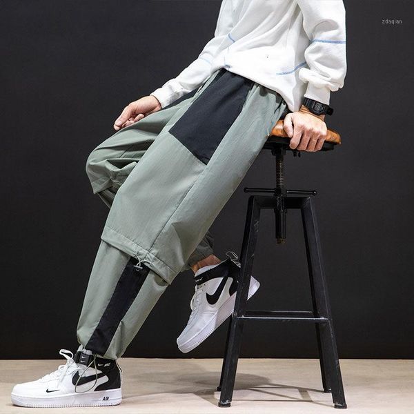 men's pants hybskr 2021 autumn men's fashion casual oversize japanese style cargo trousers streetwear hip hop male clothing1, Black
men's pants hybskr 2021 autumn men's fashion casual oversize japanese style cargo trousers streetwear hip hop male clothing1, Black