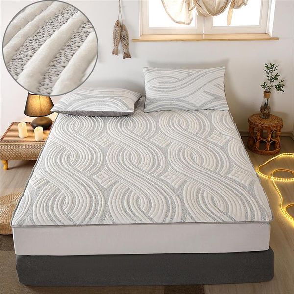 sheets & sets high quanlity waterproof winter bed mattress cover case soft coral fleece fitted sheet for with elastic
sheets & sets high quanlity waterproof winter bed mattress cover case soft coral fleece fitted sheet for with elastic