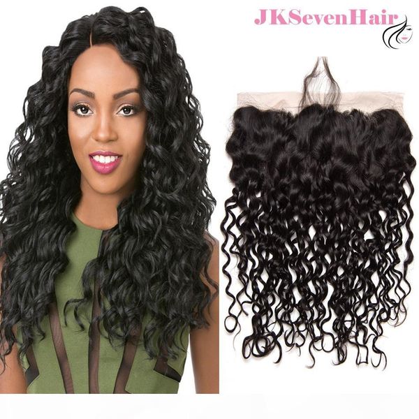 12a grade water wave virgin brazilian human hair 13x4inch lace frontal malaysian peruvian indian ear to ear frontal, Black
12a grade water wave virgin brazilian human hair 13x4inch lace frontal malaysian peruvian indian ear to ear frontal, Black