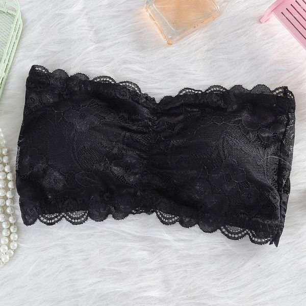 lace tube brassiere strapless short shirt shoulder skirt bottomed underwear bras1, Black;white
lace tube brassiere strapless short shirt shoulder skirt bottomed underwear bras1, Black;white