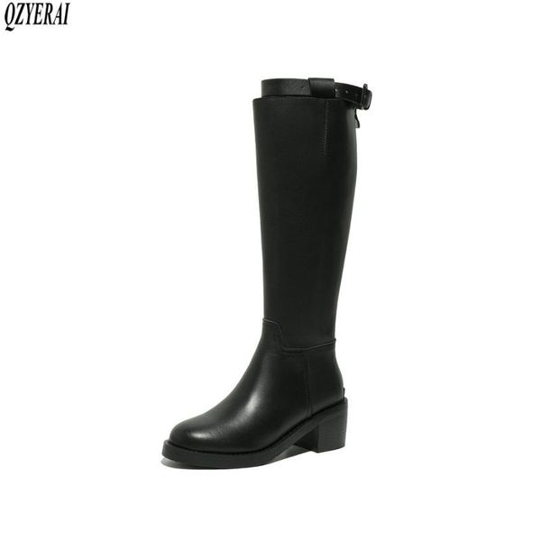 boots winter natural genuine leather knee high women motorcycle fur one 100% cowhide knight snow, Black
boots winter natural genuine leather knee high women motorcycle fur one 100% cowhide knight snow, Black