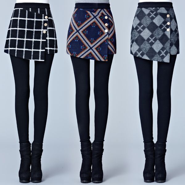 autumn and winter plus velvet thick fake two pieces sets leggings skirt lj201104, Black
autumn and winter plus velvet thick fake two pieces sets leggings skirt lj201104, Black