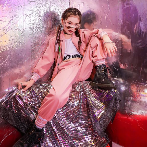 hip hop dance costume long sleeve girls clothes performance costume jazz dancing wear dancer outfit catwalk outfits jl2501, Black;red
hip hop dance costume long sleeve girls clothes performance costume jazz dancing wear dancer outfit catwalk outfits jl2501, Black;red