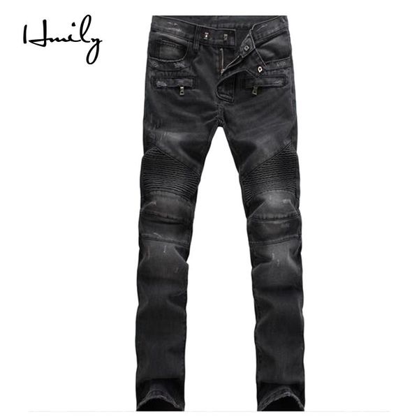 hmily fashion hip hop men jeans patch men retro jeans knee fold biker loose slim destroyed ripped denim man big, Blue
hmily fashion hip hop men jeans patch men retro jeans knee fold biker loose slim destroyed ripped denim man big, Blue