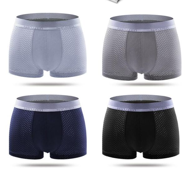 men's ice silk underwear boxer breathable and comfortable large size boxed four-piece shorts wholesale and retail, Black;white
men's ice silk underwear boxer breathable and comfortable large size boxed four-piece shorts wholesale and retail, Black;white