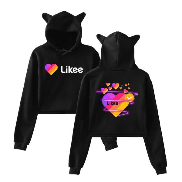 likee hoodie sweatshirt casual girls women hooded pullover long sleeve russia style likee app likee hip hop hoodie clothes 1014, Black
likee hoodie sweatshirt casual girls women hooded pullover long sleeve russia style likee app likee hip hop hoodie clothes 1014, Black